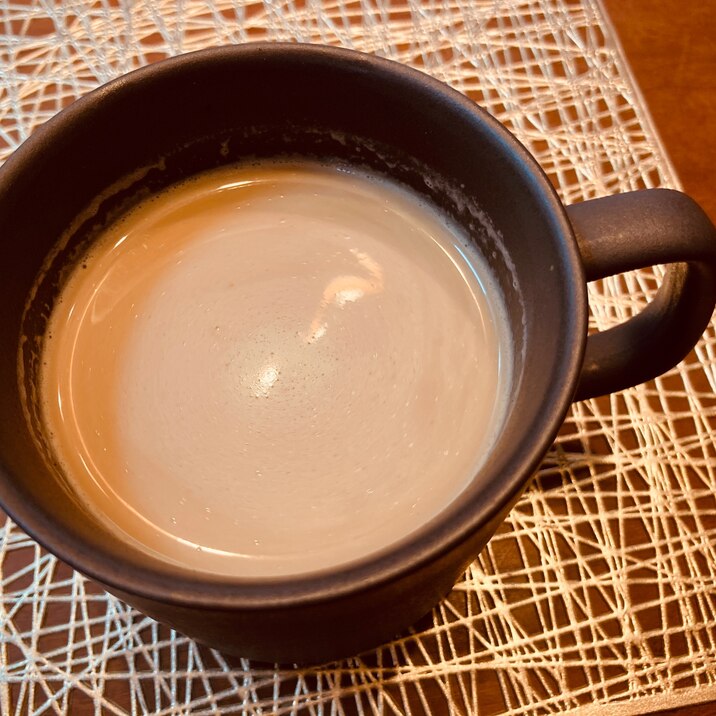 ほっこり♪黒みつきなこカフェオレ